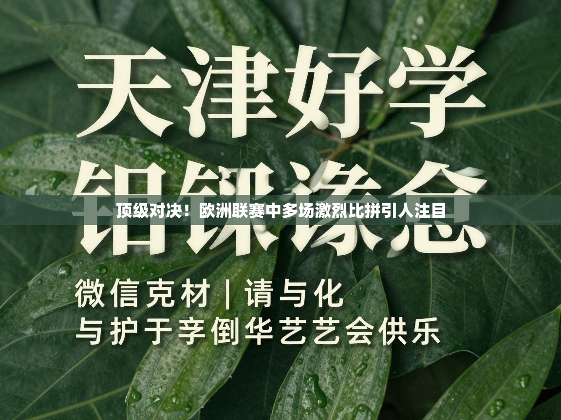 顶级对决!欧洲联赛中多场激烈比拼引人注目 第1张